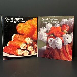 Cooking Techniques; GRAND DIPLOME Cooking Course Vol. 1; and 7.
